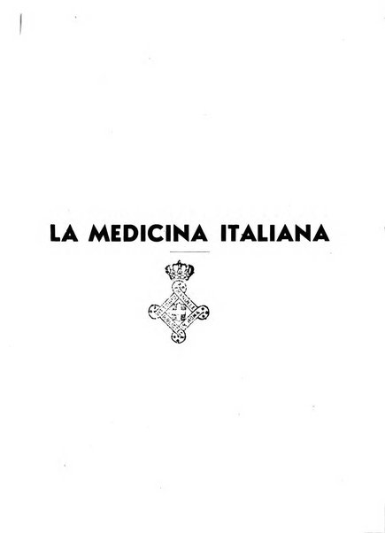 La medicina italiana