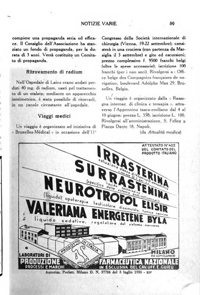 La medicina italiana