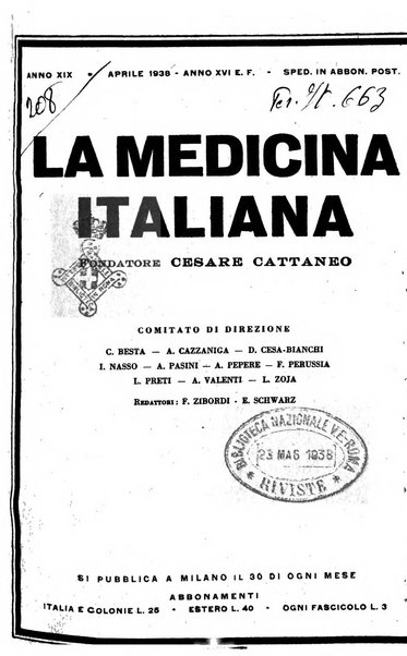 La medicina italiana