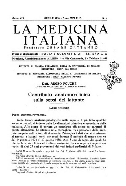 La medicina italiana