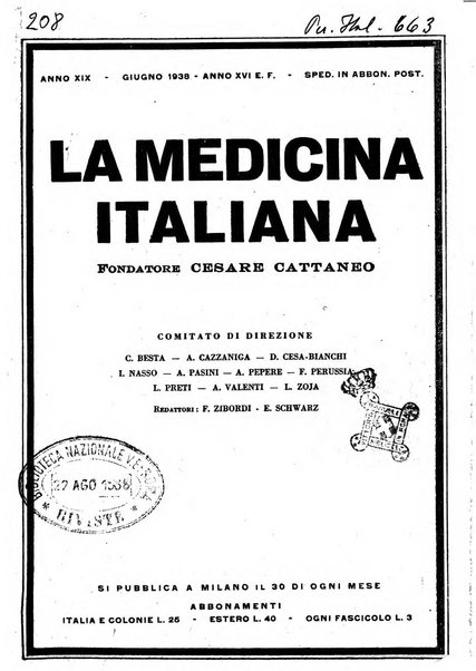 La medicina italiana