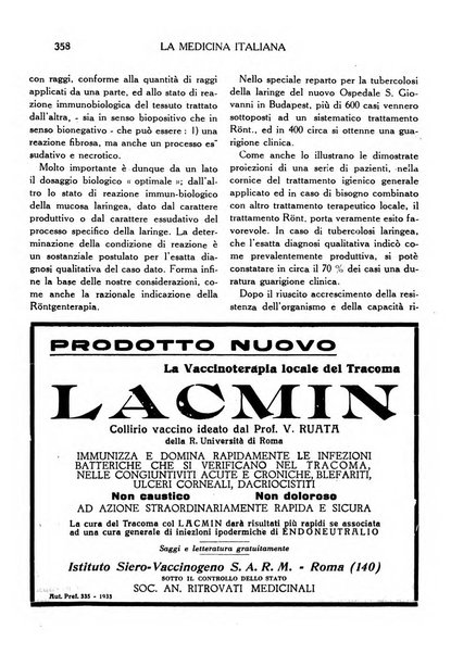 La medicina italiana