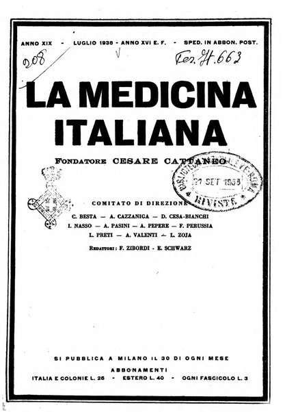 La medicina italiana