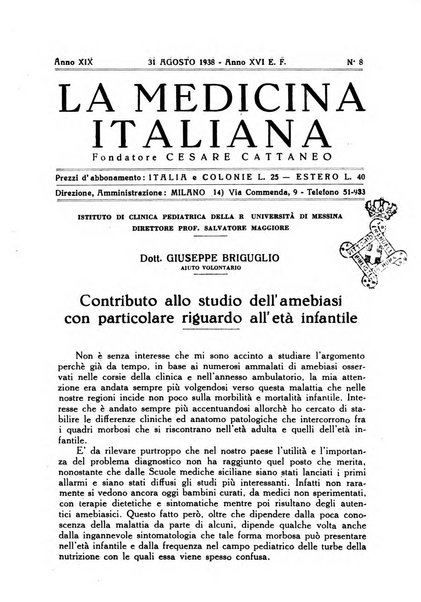 La medicina italiana