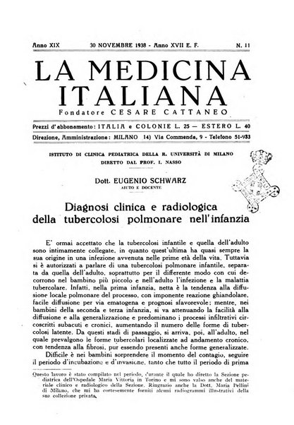 La medicina italiana