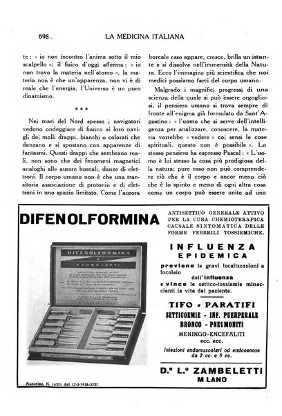 La medicina italiana