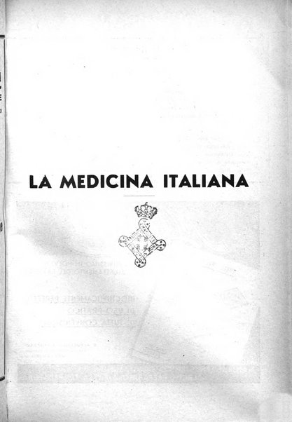 La medicina italiana