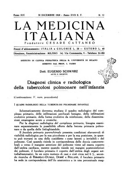 La medicina italiana