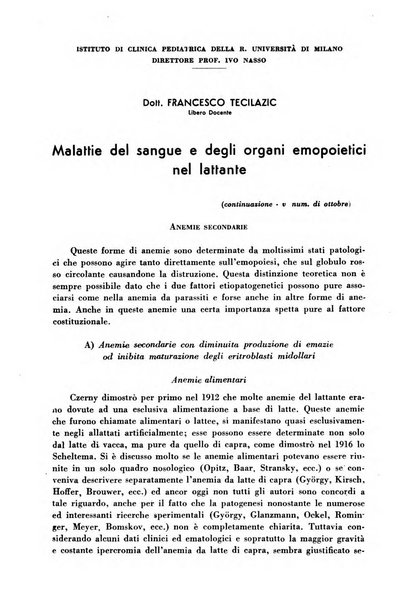 La medicina italiana