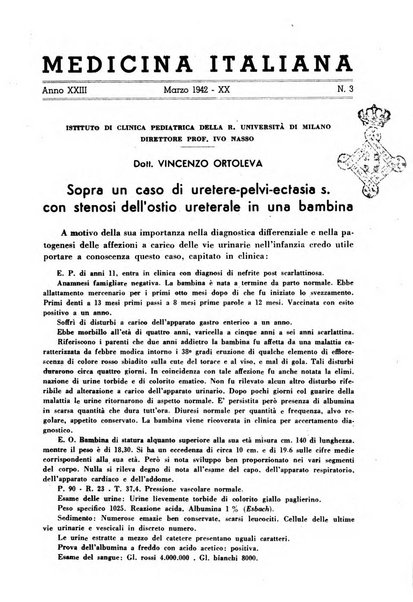 La medicina italiana