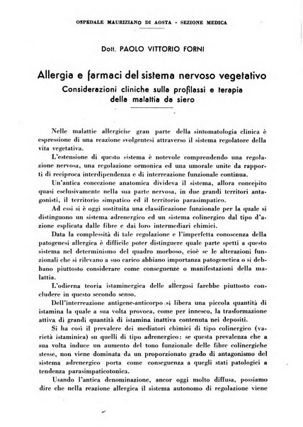 La medicina italiana