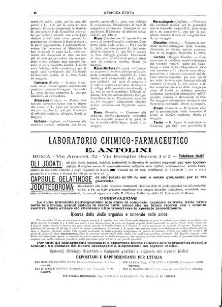 Medicina nuova periodico settimanale di scienze mediche, giurisprudenza sanitaria, medicina sociale e interessi delle classi sanitarie