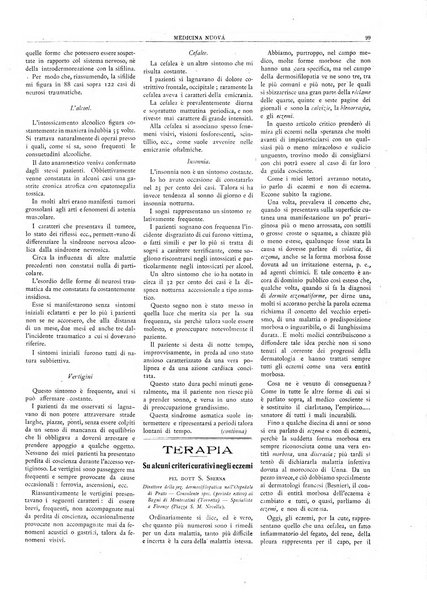 Medicina nuova periodico settimanale di scienze mediche, giurisprudenza sanitaria, medicina sociale e interessi delle classi sanitarie