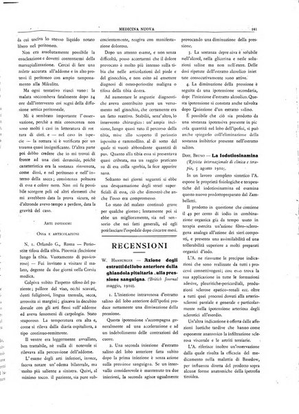 Medicina nuova periodico settimanale di scienze mediche, giurisprudenza sanitaria, medicina sociale e interessi delle classi sanitarie