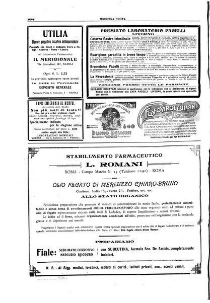 Medicina nuova periodico settimanale di scienze mediche, giurisprudenza sanitaria, medicina sociale e interessi delle classi sanitarie