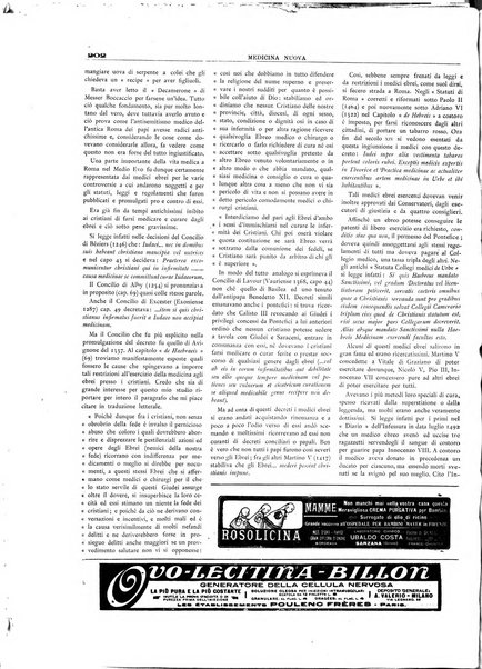 Medicina nuova periodico settimanale di scienze mediche, giurisprudenza sanitaria, medicina sociale e interessi delle classi sanitarie