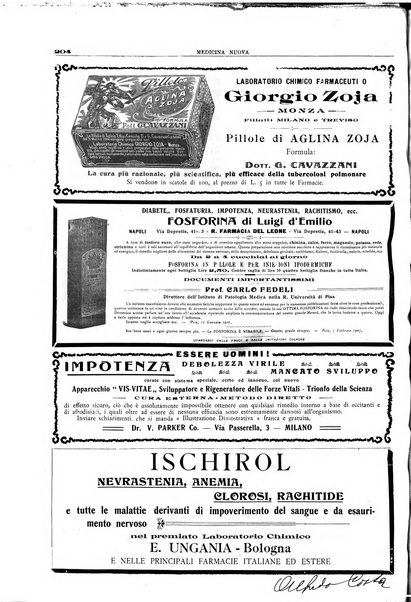 Medicina nuova periodico settimanale di scienze mediche, giurisprudenza sanitaria, medicina sociale e interessi delle classi sanitarie