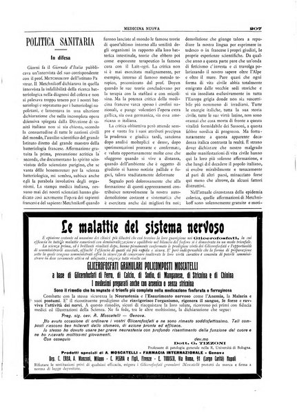 Medicina nuova periodico settimanale di scienze mediche, giurisprudenza sanitaria, medicina sociale e interessi delle classi sanitarie