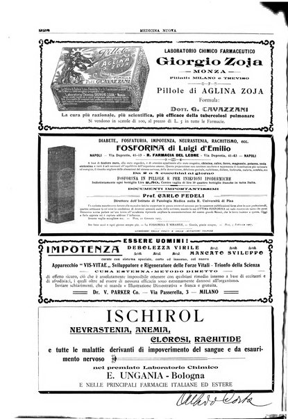 Medicina nuova periodico settimanale di scienze mediche, giurisprudenza sanitaria, medicina sociale e interessi delle classi sanitarie