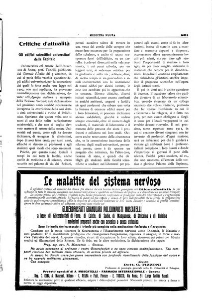 Medicina nuova periodico settimanale di scienze mediche, giurisprudenza sanitaria, medicina sociale e interessi delle classi sanitarie