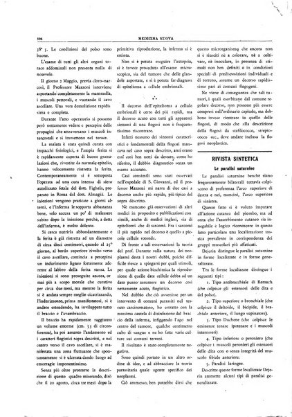 Medicina nuova periodico settimanale di scienze mediche, giurisprudenza sanitaria, medicina sociale e interessi delle classi sanitarie