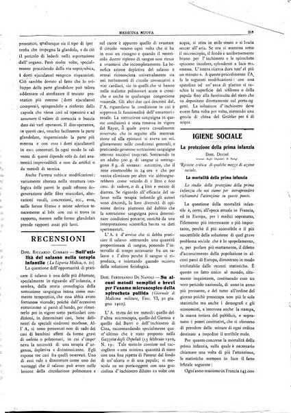 Medicina nuova periodico settimanale di scienze mediche, giurisprudenza sanitaria, medicina sociale e interessi delle classi sanitarie