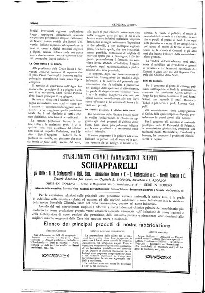 Medicina nuova periodico settimanale di scienze mediche, giurisprudenza sanitaria, medicina sociale e interessi delle classi sanitarie