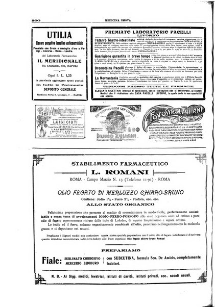 Medicina nuova periodico settimanale di scienze mediche, giurisprudenza sanitaria, medicina sociale e interessi delle classi sanitarie