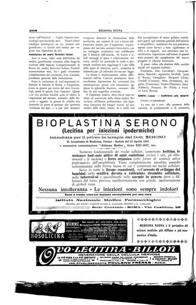 Medicina nuova periodico settimanale di scienze mediche, giurisprudenza sanitaria, medicina sociale e interessi delle classi sanitarie