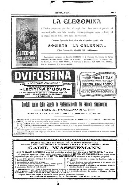 Medicina nuova periodico settimanale di scienze mediche, giurisprudenza sanitaria, medicina sociale e interessi delle classi sanitarie