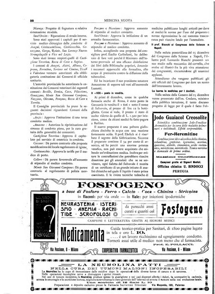 Medicina nuova periodico settimanale di scienze mediche, giurisprudenza sanitaria, medicina sociale e interessi delle classi sanitarie