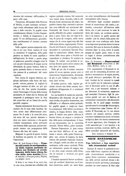 Medicina nuova periodico settimanale di scienze mediche, giurisprudenza sanitaria, medicina sociale e interessi delle classi sanitarie