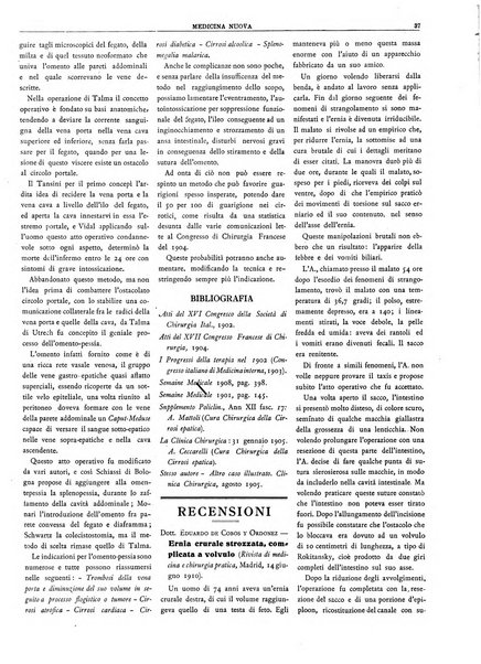 Medicina nuova periodico settimanale di scienze mediche, giurisprudenza sanitaria, medicina sociale e interessi delle classi sanitarie