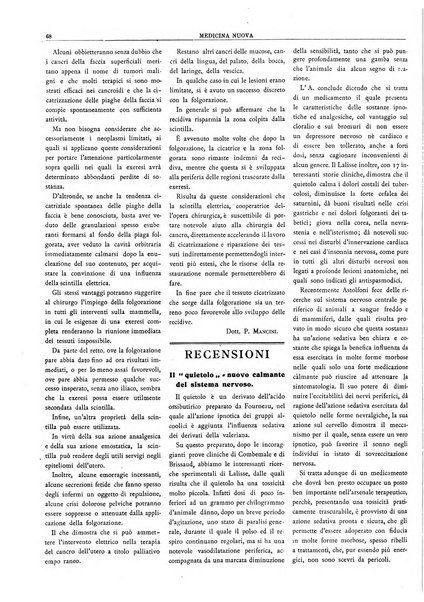 Medicina nuova periodico settimanale di scienze mediche, giurisprudenza sanitaria, medicina sociale e interessi delle classi sanitarie