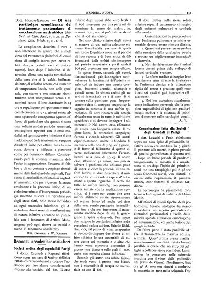 Medicina nuova periodico settimanale di scienze mediche, giurisprudenza sanitaria, medicina sociale e interessi delle classi sanitarie