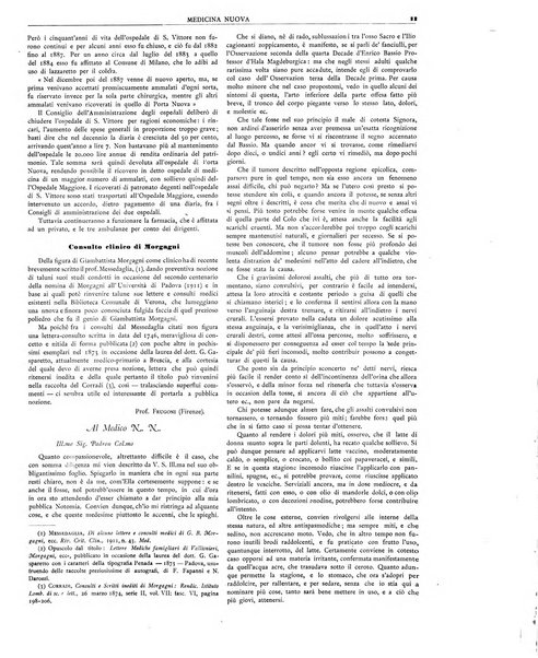 Medicina nuova periodico settimanale di scienze mediche, giurisprudenza sanitaria, medicina sociale e interessi delle classi sanitarie