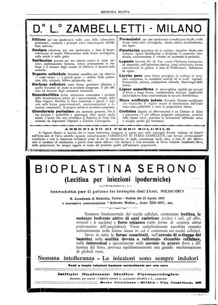 Medicina nuova periodico settimanale di scienze mediche, giurisprudenza sanitaria, medicina sociale e interessi delle classi sanitarie