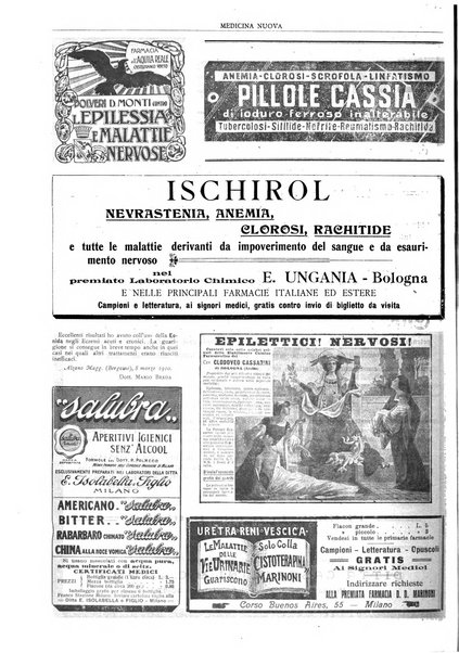 Medicina nuova periodico settimanale di scienze mediche, giurisprudenza sanitaria, medicina sociale e interessi delle classi sanitarie