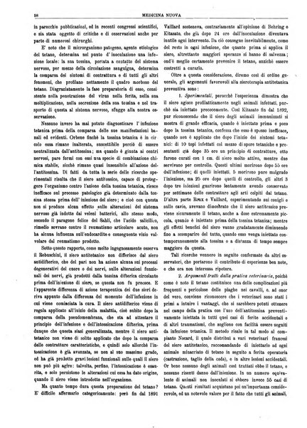 Medicina nuova periodico settimanale di scienze mediche, giurisprudenza sanitaria, medicina sociale e interessi delle classi sanitarie