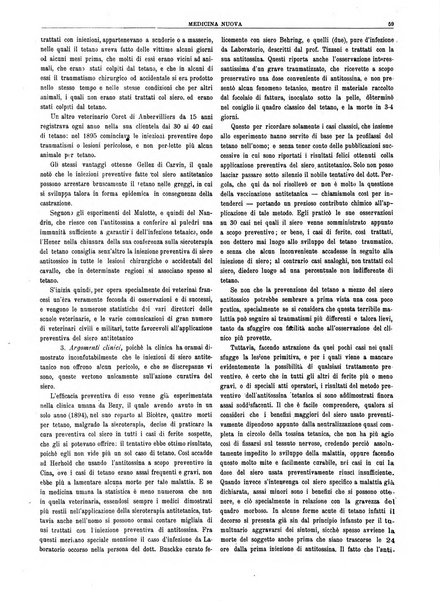 Medicina nuova periodico settimanale di scienze mediche, giurisprudenza sanitaria, medicina sociale e interessi delle classi sanitarie