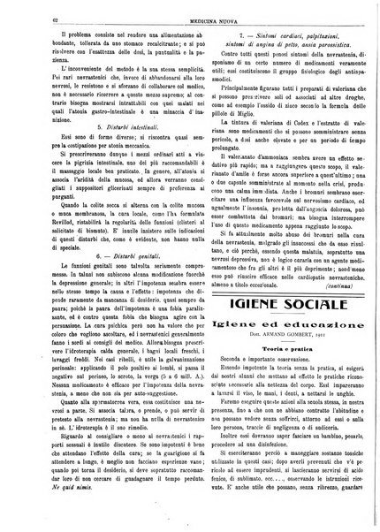 Medicina nuova periodico settimanale di scienze mediche, giurisprudenza sanitaria, medicina sociale e interessi delle classi sanitarie