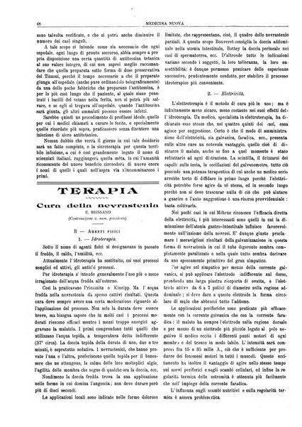 Medicina nuova periodico settimanale di scienze mediche, giurisprudenza sanitaria, medicina sociale e interessi delle classi sanitarie