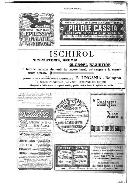 Medicina nuova periodico settimanale di scienze mediche, giurisprudenza sanitaria, medicina sociale e interessi delle classi sanitarie