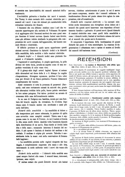 Medicina nuova periodico settimanale di scienze mediche, giurisprudenza sanitaria, medicina sociale e interessi delle classi sanitarie