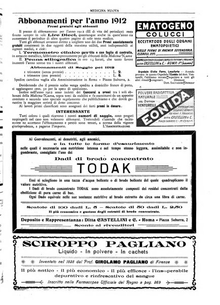 Medicina nuova periodico settimanale di scienze mediche, giurisprudenza sanitaria, medicina sociale e interessi delle classi sanitarie