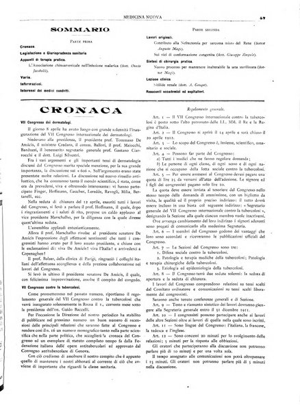 Medicina nuova periodico settimanale di scienze mediche, giurisprudenza sanitaria, medicina sociale e interessi delle classi sanitarie