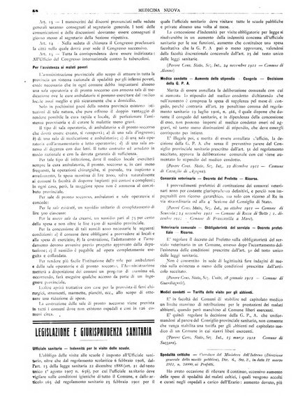 Medicina nuova periodico settimanale di scienze mediche, giurisprudenza sanitaria, medicina sociale e interessi delle classi sanitarie