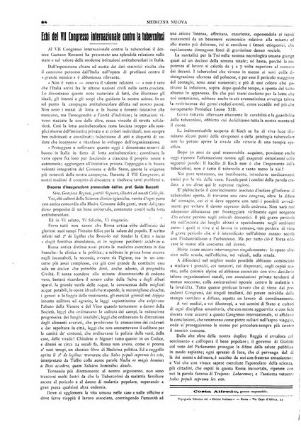 Medicina nuova periodico settimanale di scienze mediche, giurisprudenza sanitaria, medicina sociale e interessi delle classi sanitarie