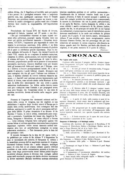 Medicina nuova periodico settimanale di scienze mediche, giurisprudenza sanitaria, medicina sociale e interessi delle classi sanitarie