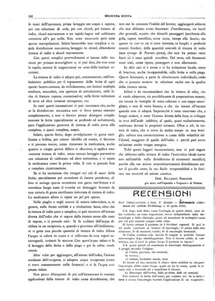 Medicina nuova periodico settimanale di scienze mediche, giurisprudenza sanitaria, medicina sociale e interessi delle classi sanitarie